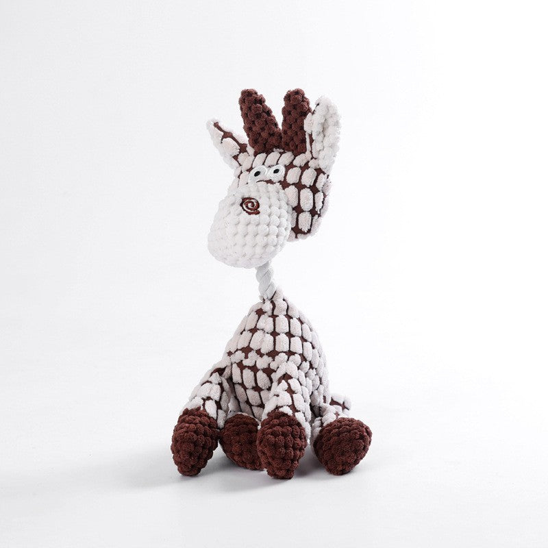 Petzaroo Interactive Squeaky Dog Toy