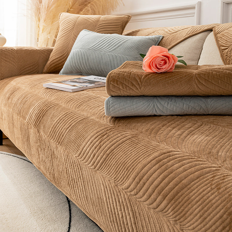 Petzaroo Plush Thick Anti-skid Sofa Cover
