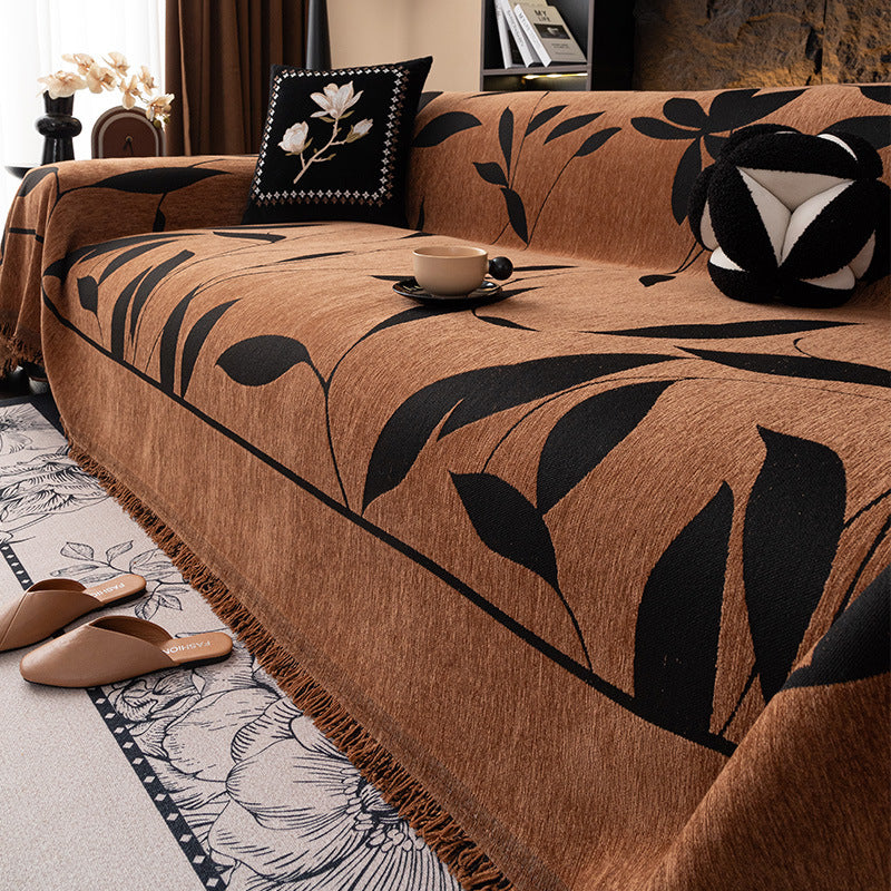 Antique Atmosphere Sofa Cover Cloth Light Luxury Advanced