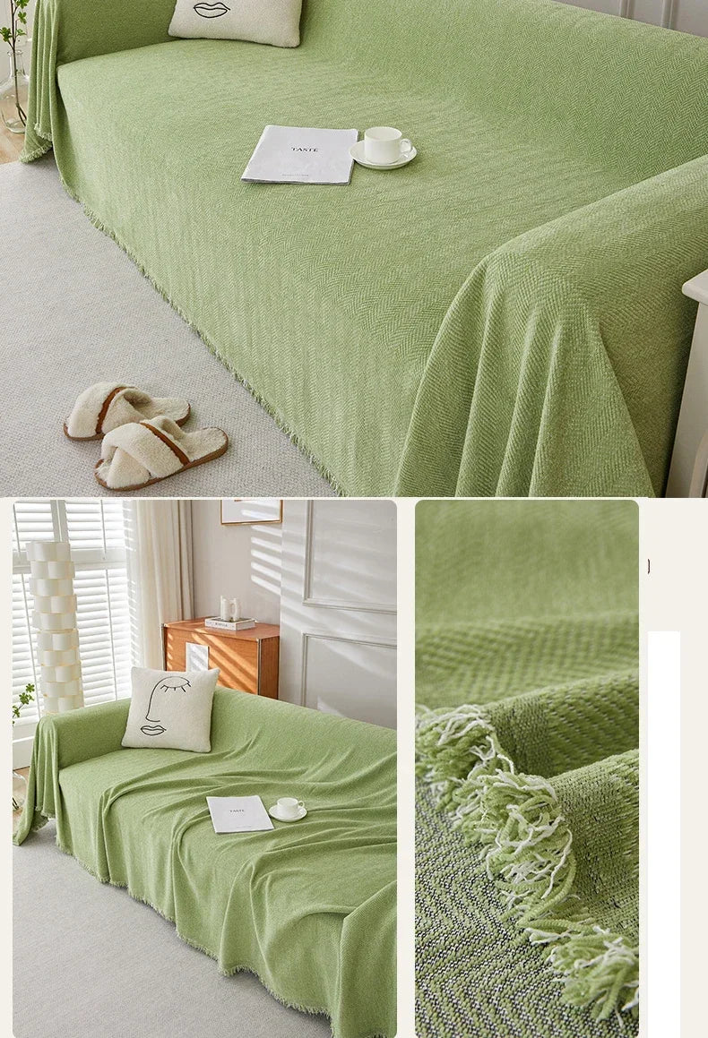 Multifunctional Non-Slip Sofa Blanket