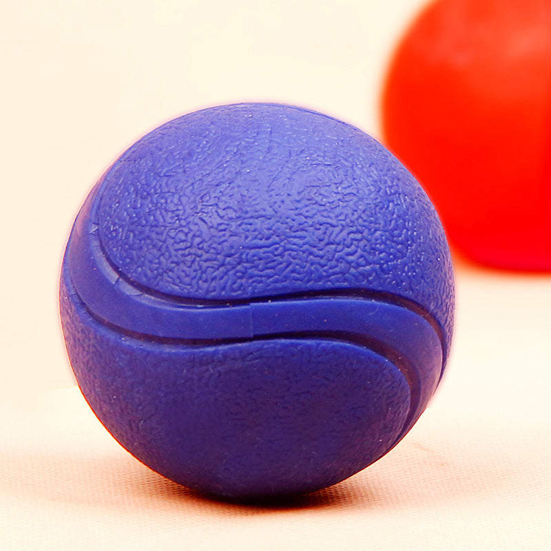 Solid rubber dog ball – strong and long-lasting pet toy