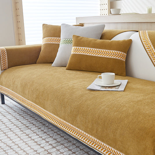 Chenille non-slip sofa cushion – elegant and soft furniture cover