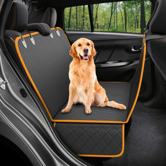 Durable dog seat cover for cars – non-slip, scratch-resistant travel protector