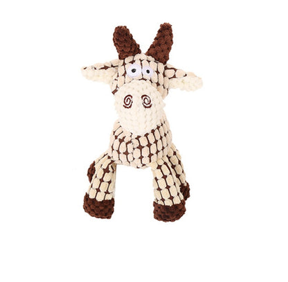 Petzaroo Pet Corduroy Chew Toy Packs of 3
