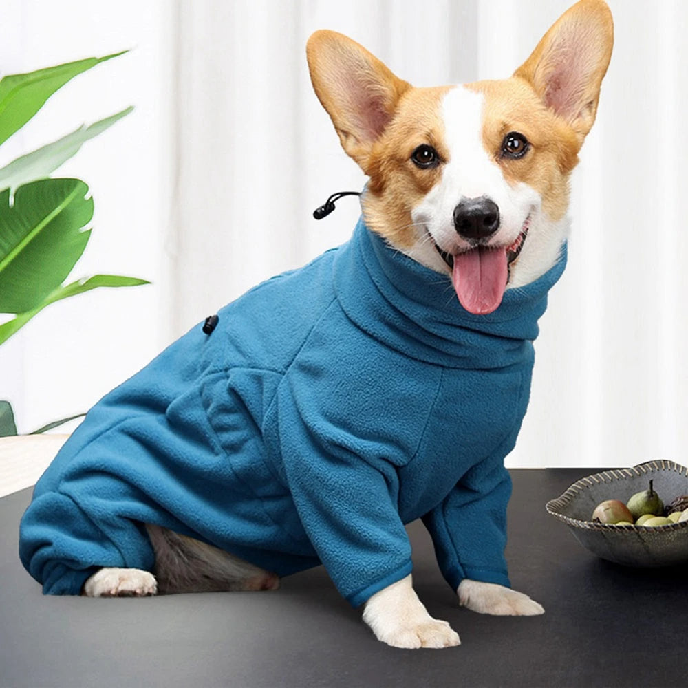 Calming Fleece Dog Coat