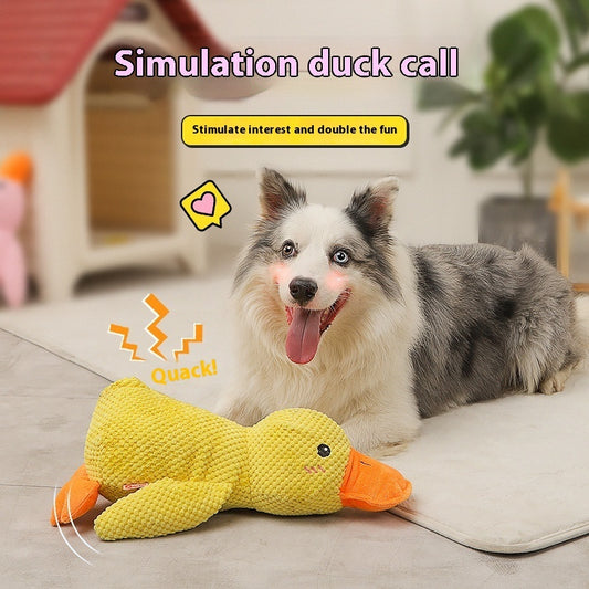 Durable dog toy by Petzaroo – soft and strong plush for aggressive chewers