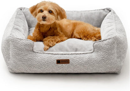 Pet Bed With Warming & Calming Features, Anti-Slip Bottom For Puppies