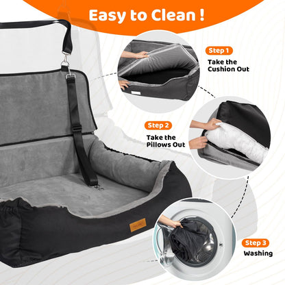 Petzaroo Dog Booster Seat for Large Dogs