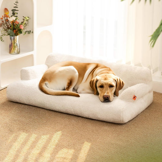 Waterproof Pet Bed by Petzaroo – Machine-Washable and Comfortable for All Pet Sizes