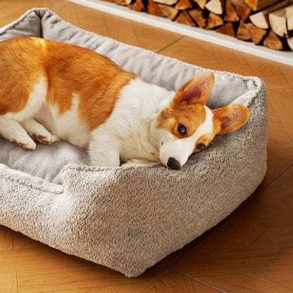 Pet Bed With Warming & Calming Features, Anti-Slip Bottom For Puppies