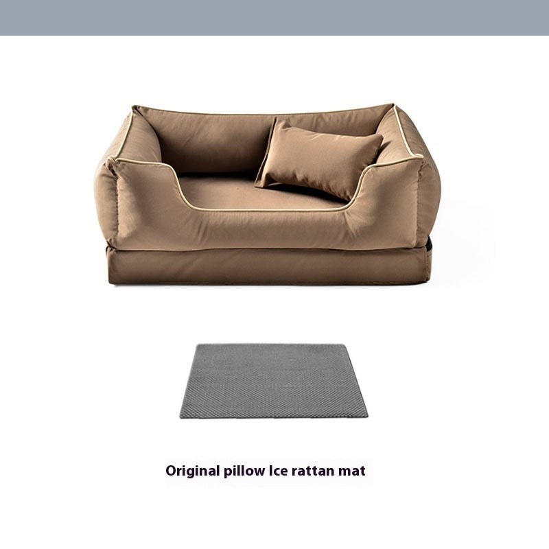 Bite-resistant Scratch-resistant Four Seasons Universal Pet Bed