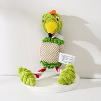 Green flamingo