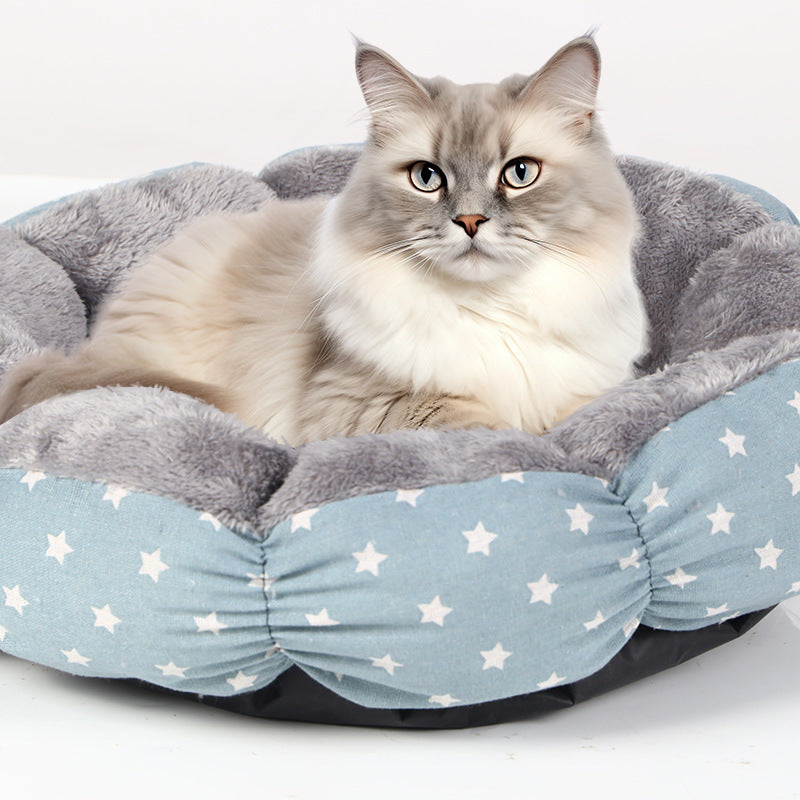 Petzaroo Calming Donut Bed For Puppy And Kitten