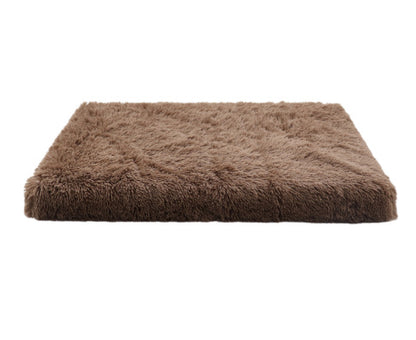 Plush Square Orthopedic  Dog Calming Bed