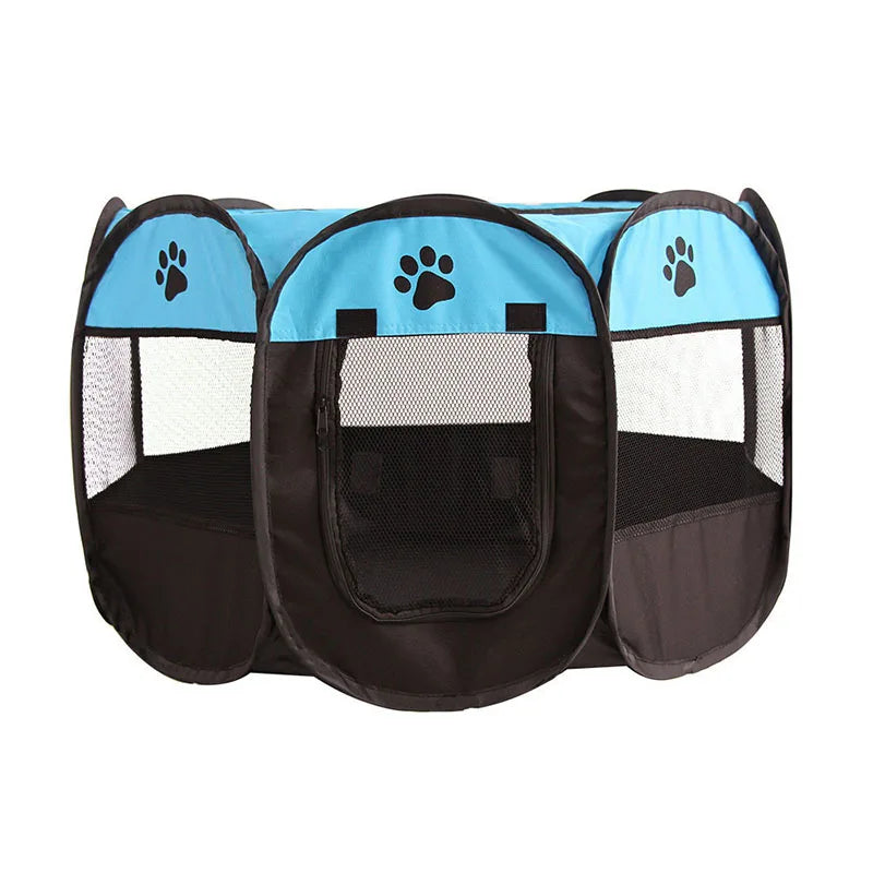"Cozy Pop-Up Pet Tent!"