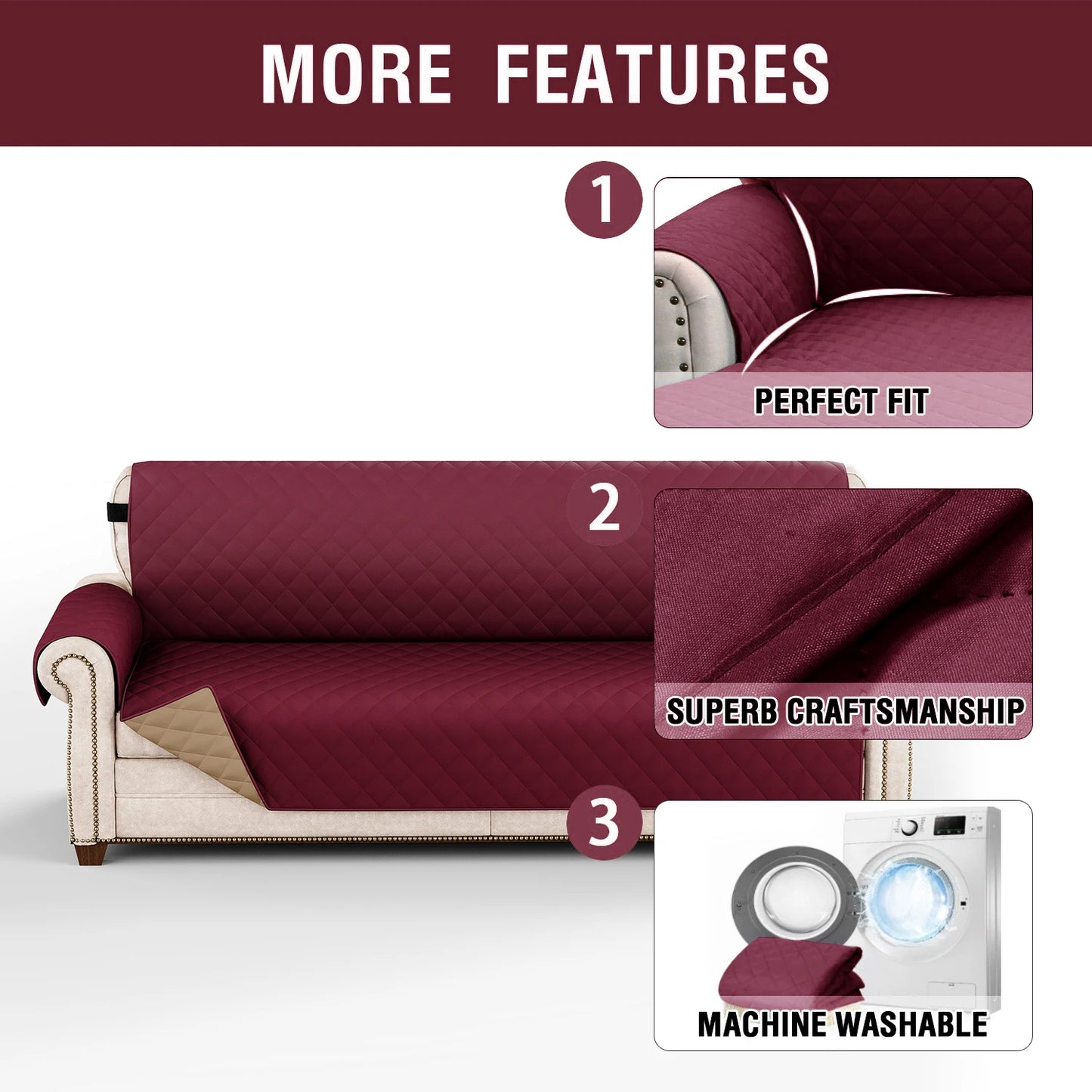 Ultimate Waterproof Pet Couch Protector