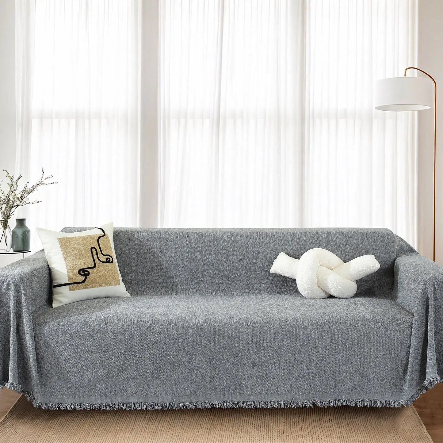 Ultrasoft Chenille Couch Cover