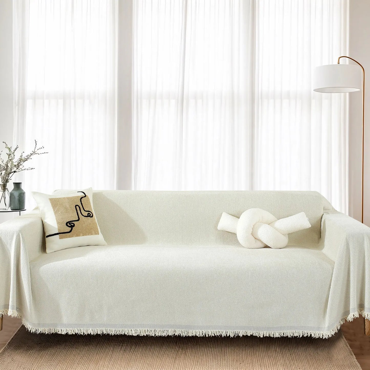 Ultrasoft Chenille Couch Cover