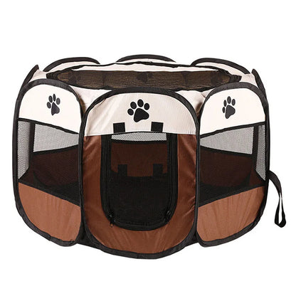 "Cozy Pop-Up Pet Tent!"