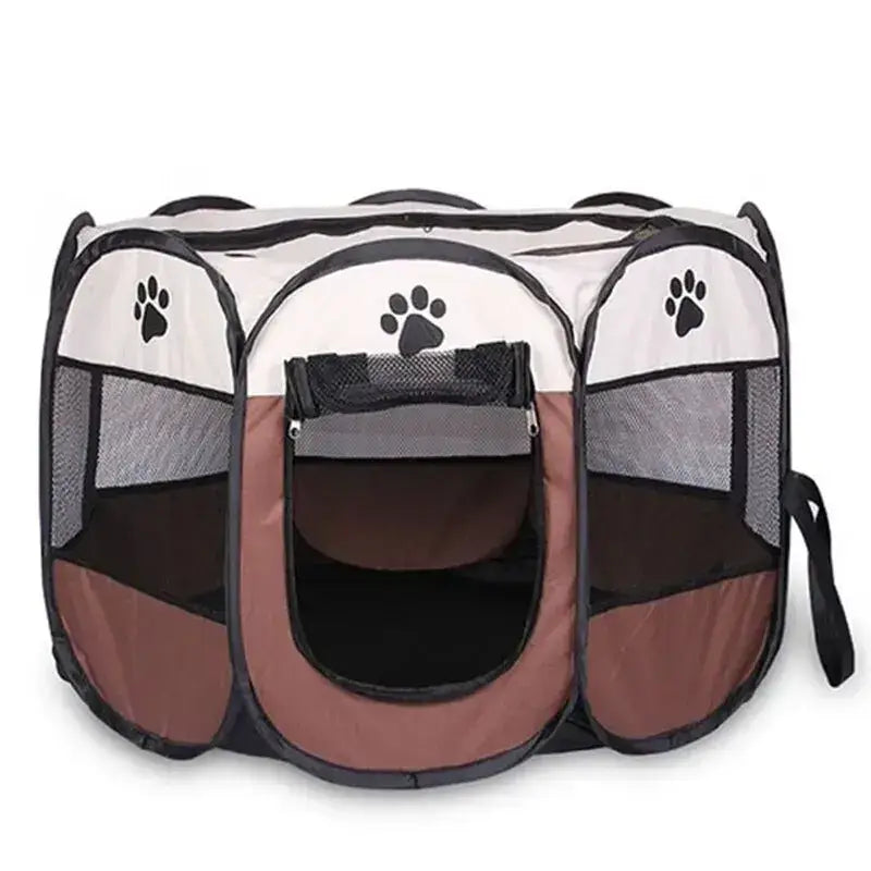 "Cozy Pop-Up Pet Tent!"