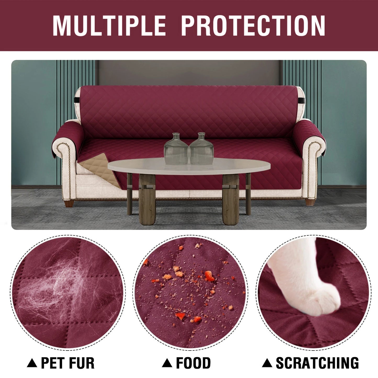 Ultimate Waterproof Pet Couch Protector