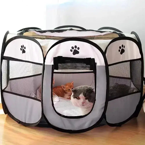 Pop-up tent for pets – cozy indoor and outdoor pet hideaway