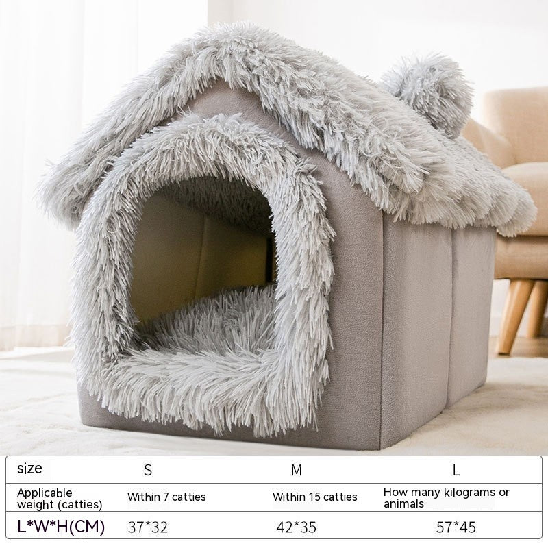 Petzaroo Cozy & Secure Pet Bed