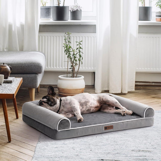 Supportive dog bed – ideal for medium breeds with joint or hip issues