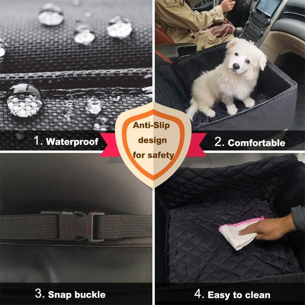 Petzaroo Universal Car Booster Cushion For Pets