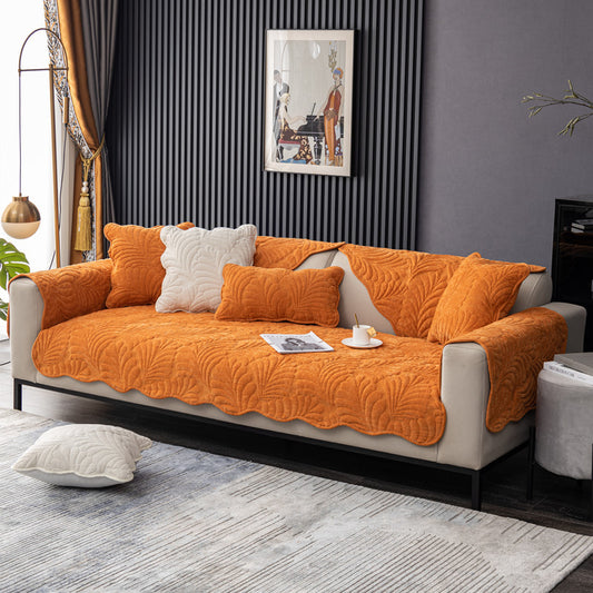 All-Season Anti-Skid Modern Fabric Sofa Cover – Stylish and Durable Couch Protector