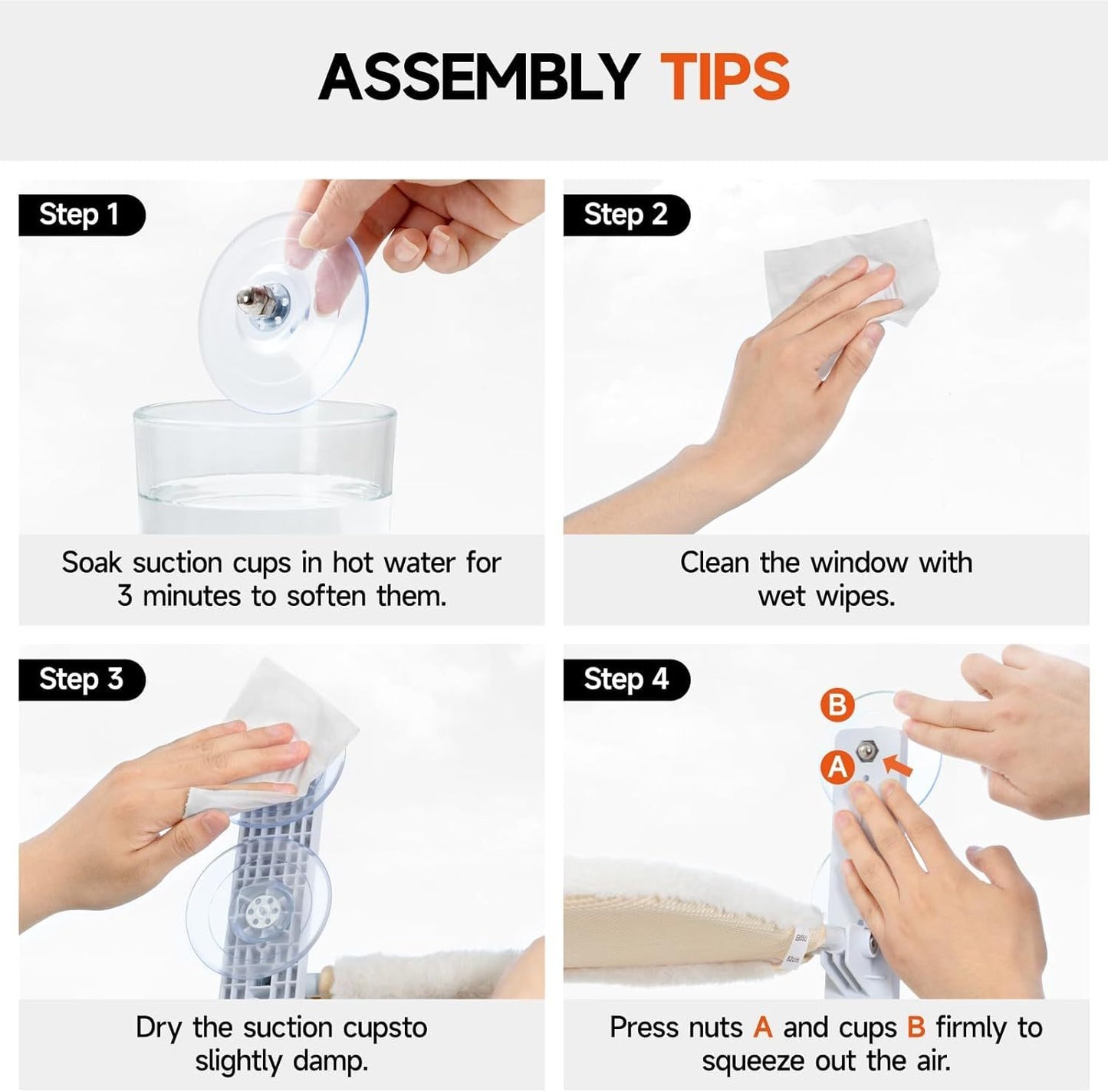 Petzaroo Foldable Cat Window Perch