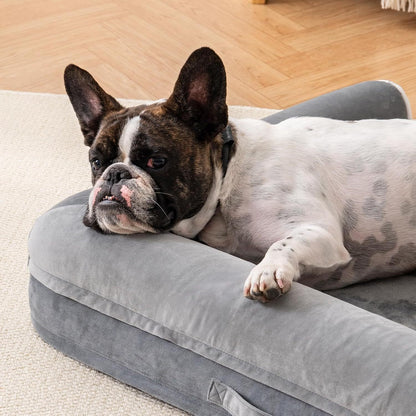 Orthopedic Dog Bed For Medium Sized Dogs Waterproof Washable Cover