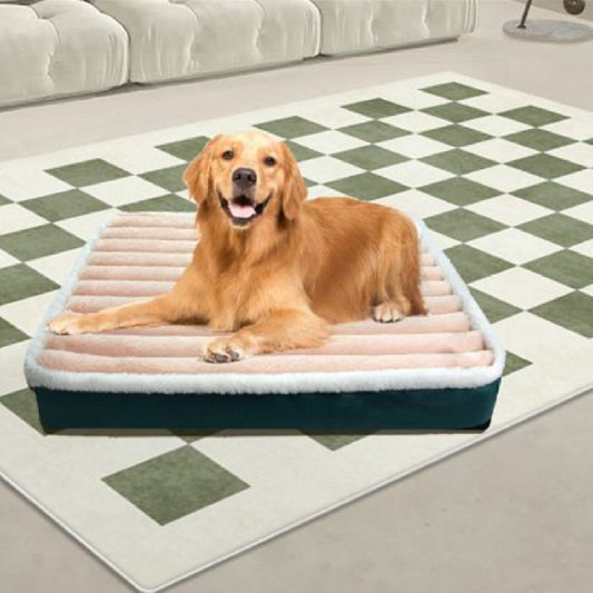 Dog Mat Mattress – Warm Kennel Pillow for Pets, Anti-Bite and Chew-Resistant Design, Soft and Comfortable Sleeping Pad for Dogs

