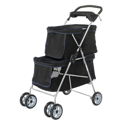4-wheeled Double-decker Style, Pet Strollers